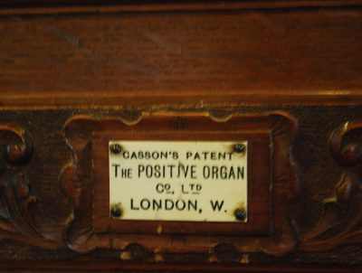 Organ Nameplate